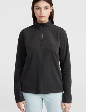 Jack's Polartec® 100 Half-Zip Fleece - Schwarz - Damen - Größe: L
