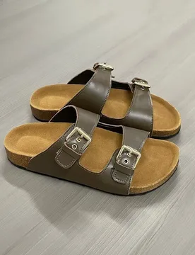Xingliupi New Shoes Cork Slippers Trend Women Clogs Mules Footbed Cork Mules Slippers Summer Cork Daily Sandals Comfy - Aliexpress - FashionsVida