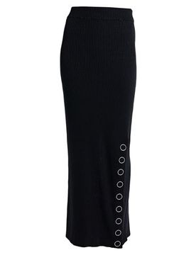 Falda larga Mujer Negro 34,36,38 Mujer