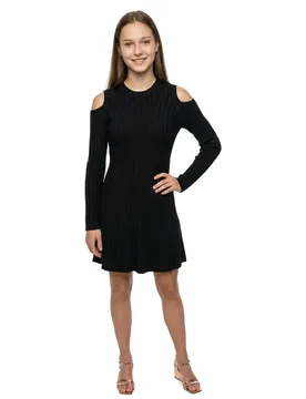 Vestito Corto A Maniche Lunghe Dk205.000.g23780 Black S - Replay - FashionsVida