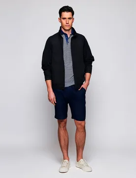 Bermuda hombre chino regular fit denim - Mirto - FashionsVida