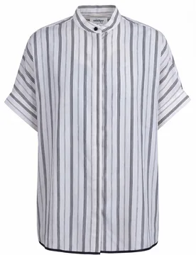 Camicia - 470767 - Latte/Nero - OTTOD'AME - FashionsVida