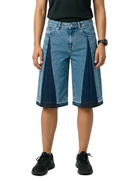 Short En Jean B1w10084 Mid Blue 27