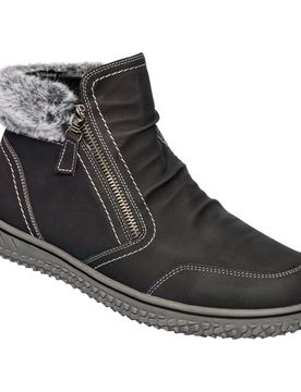 Kuschel-Stiefelette „Carmen“ 36 schwarz