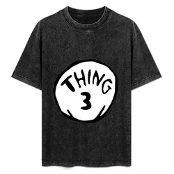 Thing 3 T-Shirt Big and Tall Loose Fit T-Shirt