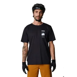 Maglia Da Enduro A Maniche Corte S_ic Dr Black