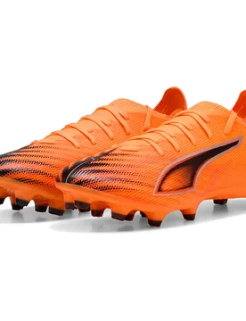 Chaussures De Football Ultra 6 Match Fg/ag Heat Fire / Black / Glowing Red EU 39 - Puma - FashionsVida