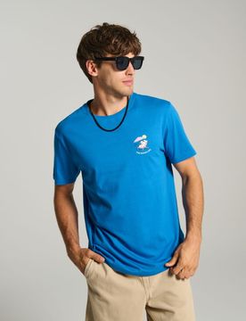 Sinsay - Maglietta Peanuts - blu