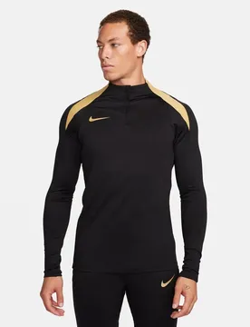 Strike Dri-Fit 1/2-Zip Drill Herren Longsleeve, schwarz US: XL