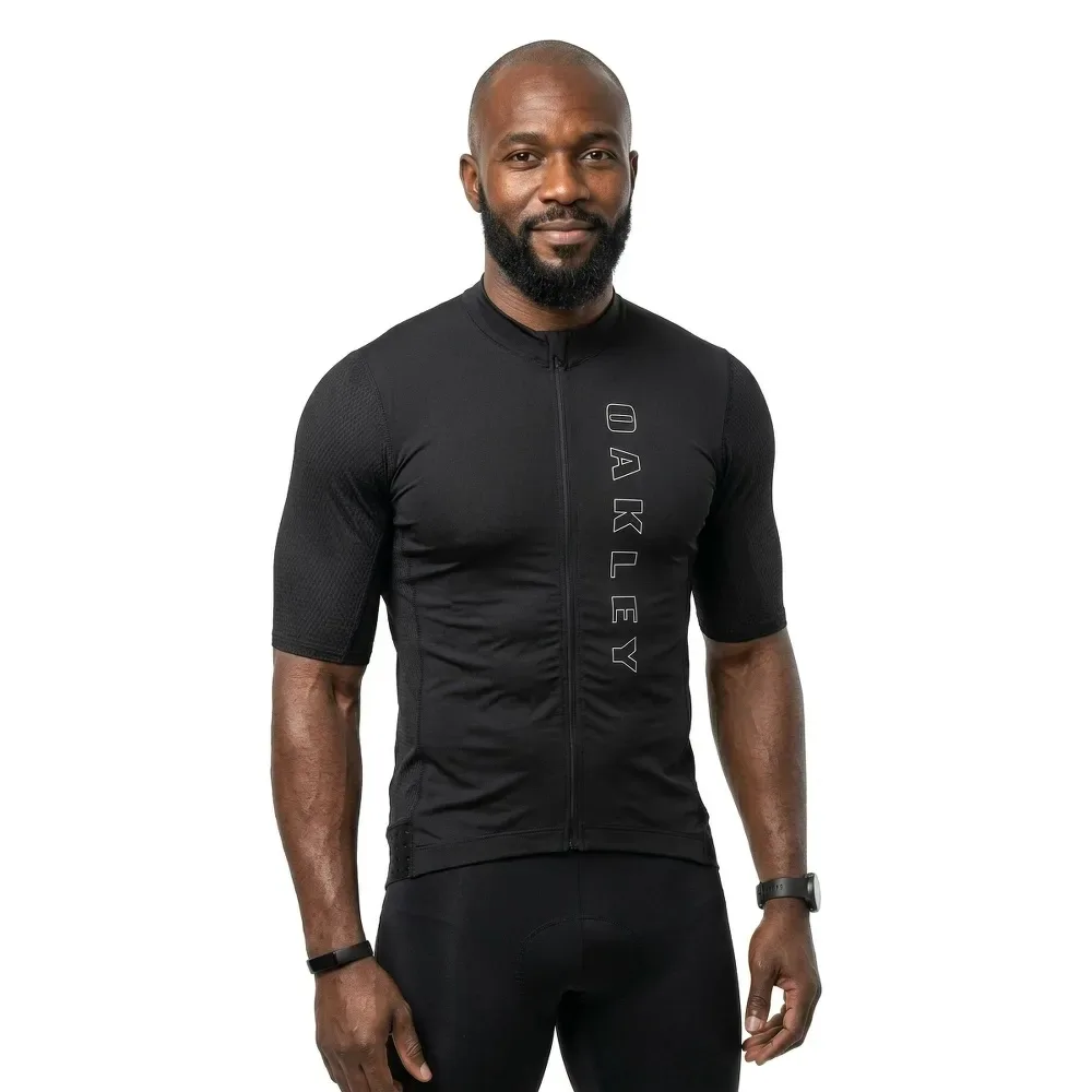Apparel Maglia A Maniche Corte Endurance Lite Pitch Black - Oakley - FashionsVida