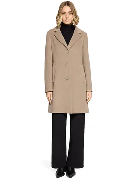Abrigo de lana marrón 42 - Betty barclay - FashionsVida