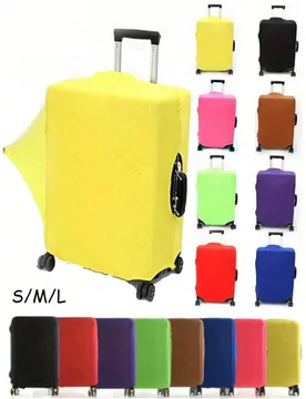 Pieza Funda protectora de equipaje elástica S/M/L, Funda protectora de viaje para caja, Accesorio escolar - Shein - FashionsVida