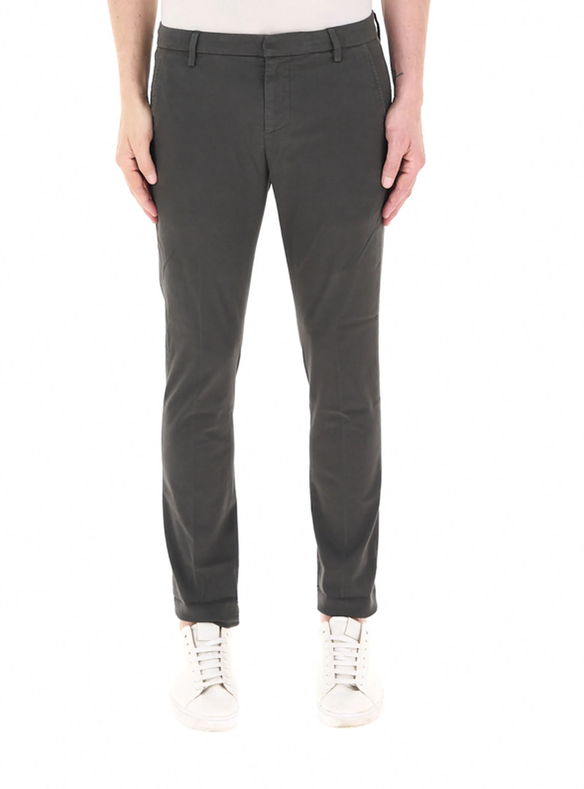 DONDUP Pantalone chino TORTORA 35 - Dondup - FashionsVida