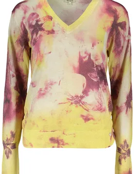 Damen T-Shirt Gelb 26SWJF07_GI3116