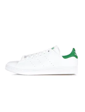 Scarpa Bassa Uomo Stan Smith Cloud White/cloud White/green - Adidas - FashionsVida