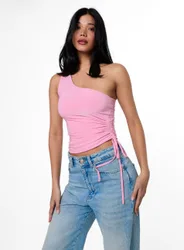 Womens Asymmetric Top - Size Medium