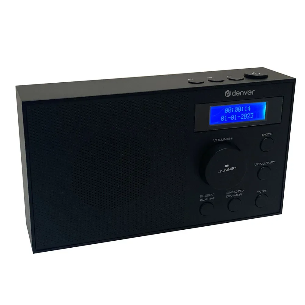 Radio Numérique Dab-51b Black One Size unisex - Denver - FashionsVida