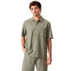 Camicia A Maniche Corte Q261092 Shadow Sage XL