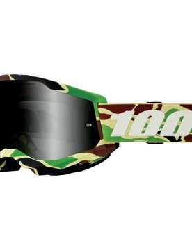 Maschera Moto Cross Enduro STRATA 2 SAND WAR Camo Lente taglia un