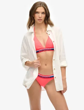 Superdry Damen Klassische Gestreifte Bikinihöschen Red - Größe: 42 - 29.99 - FashionsVida