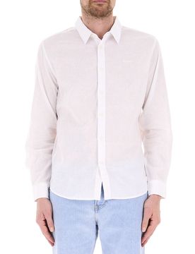 Pepe Jeans Camicia in lino PANNA L