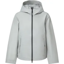 Cazadora de mujer con capucha ajustable regular fit