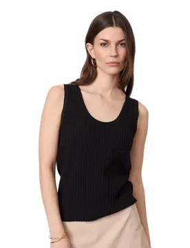 Kelly Sleeveless Sweater Black L Women - Redgreen - FashionsVida
