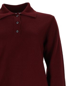 Women's 100% Virgin Wool Polo Shirt
