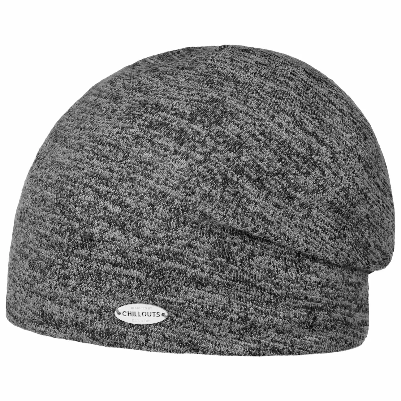 Heather Oversize Beanie Hat by - dark grey - Herren - Size: One Size - Chillouts - FashionsVida