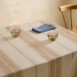 Mantel antimanchas resinado Raya