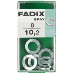 Arandela Grower de Presión Cincada Ø10,2 mm - Caja 8 Uds