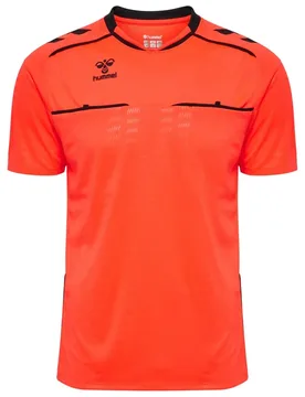 T-shirt à Manches Courtes Referee Neon Orange XL - Hummel - FashionsVida