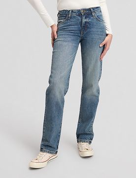 London Regular Straight Jean Western Ride Größe 30x29 female