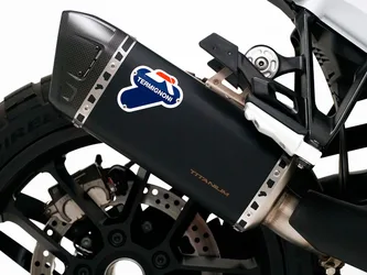 Terminale Omologato Titanio Nero Bmw R 1300 Gs Adventure 2023-2025
