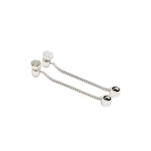 Boucles d'oreille Screw en laiton - Balenciaga - FashionsVida
