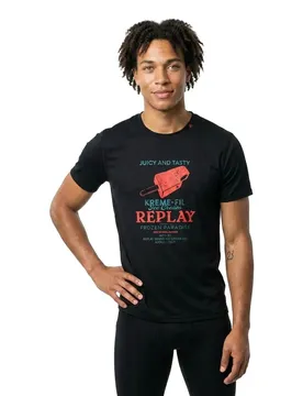 T-shirt à Manches Courtes M3385 .000.23608p Black 3XL