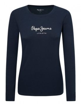 Para mujer. PL505203 Camiseta New Virginia (L), Casual, Algodón, Manga larga