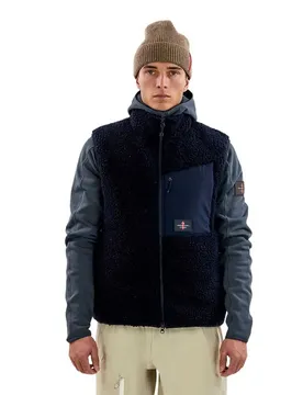 Gilet Soft Wool Pile Sky Captain XS