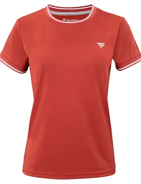 Team Tech Short Sleeve T-shirt Terracotta 8-10 Years - Tecnifibre - FashionsVida