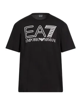 Camiseta Hombre Negro 3XL,M,S,XXL Hombre - Ea7 - FashionsVida