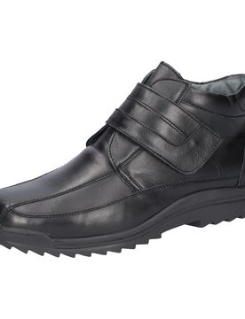 Herren-Lederstiefel "Kai” 44,5 schwarz