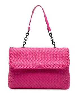 Medium Nappa Intrecciato Olimpia Shoulder Bag - Bottega Veneta - FashionsVida