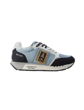 Zapatillas deportivas azul 43 - Aeronautica Militare - FashionsVida