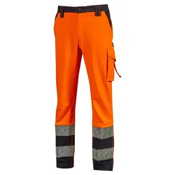 Pantalon De Travail Nova Orange Fluo 5XL