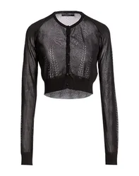 DOLCE&GABBANA Strickjacke Damen Schwarz 38 Damen