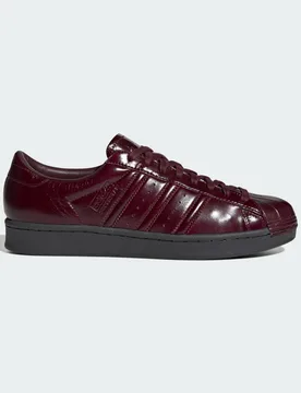 SCARPA SUPERSTAR VINTAGE 49 1/3 Maroon / Maroon / Carbon - Adidas - FashionsVida