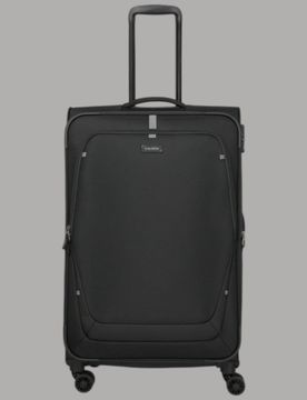 Trolley Umbria L Nero con Ruote Espandibile e TSA