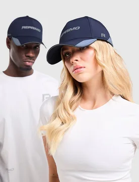 Womens AR-01 Cap - Blu, blu blu Donna taglia One Size - Reprimo - FashionsVida