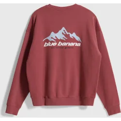 Sudadera de hombre nature peak wine