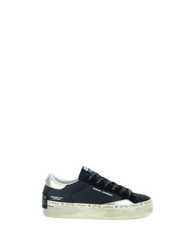 Sneakers in pelle NERO 36